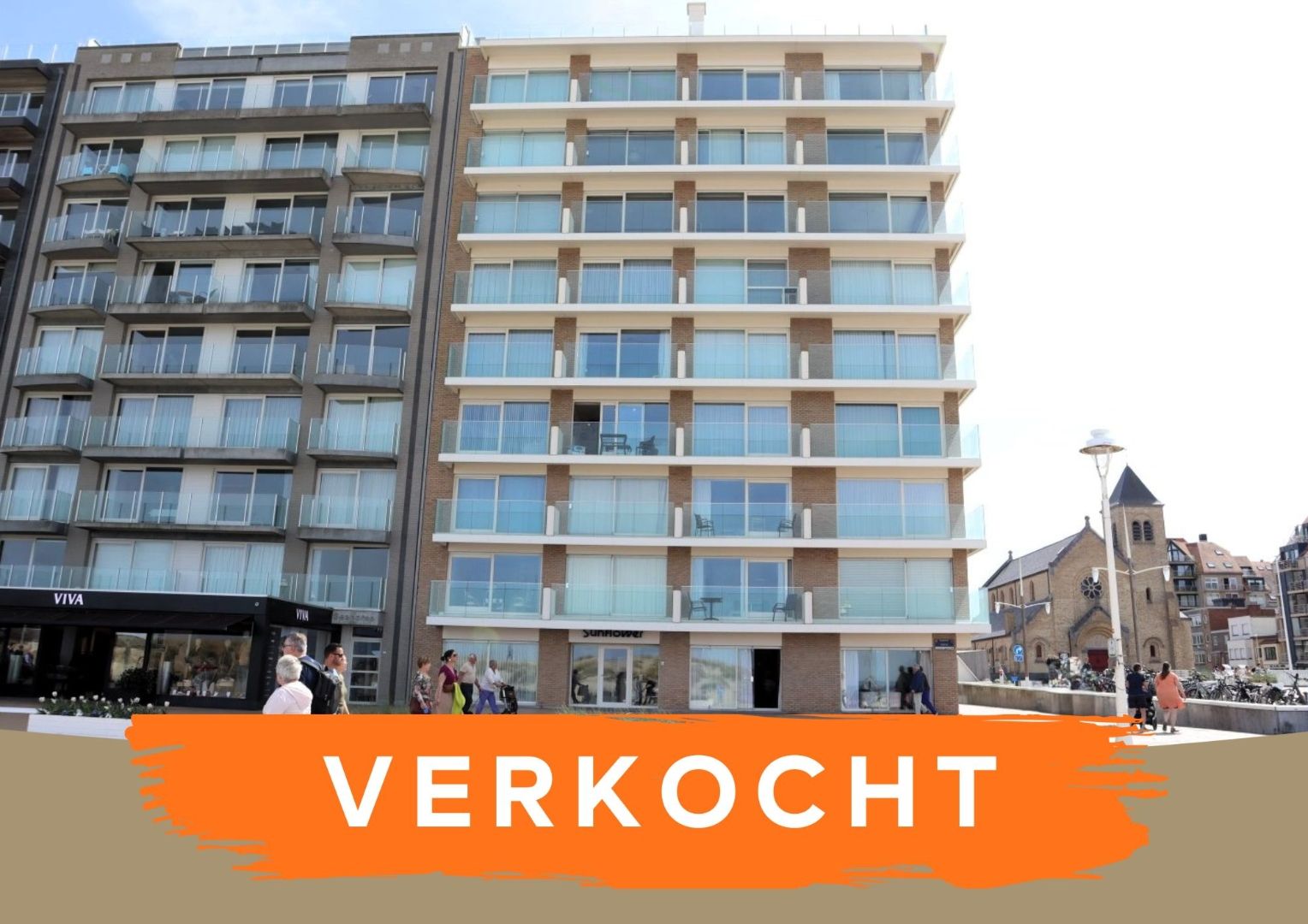 Appartement met frontaal zeezicht te Nieuwpoort foto {{pictureIndex}}