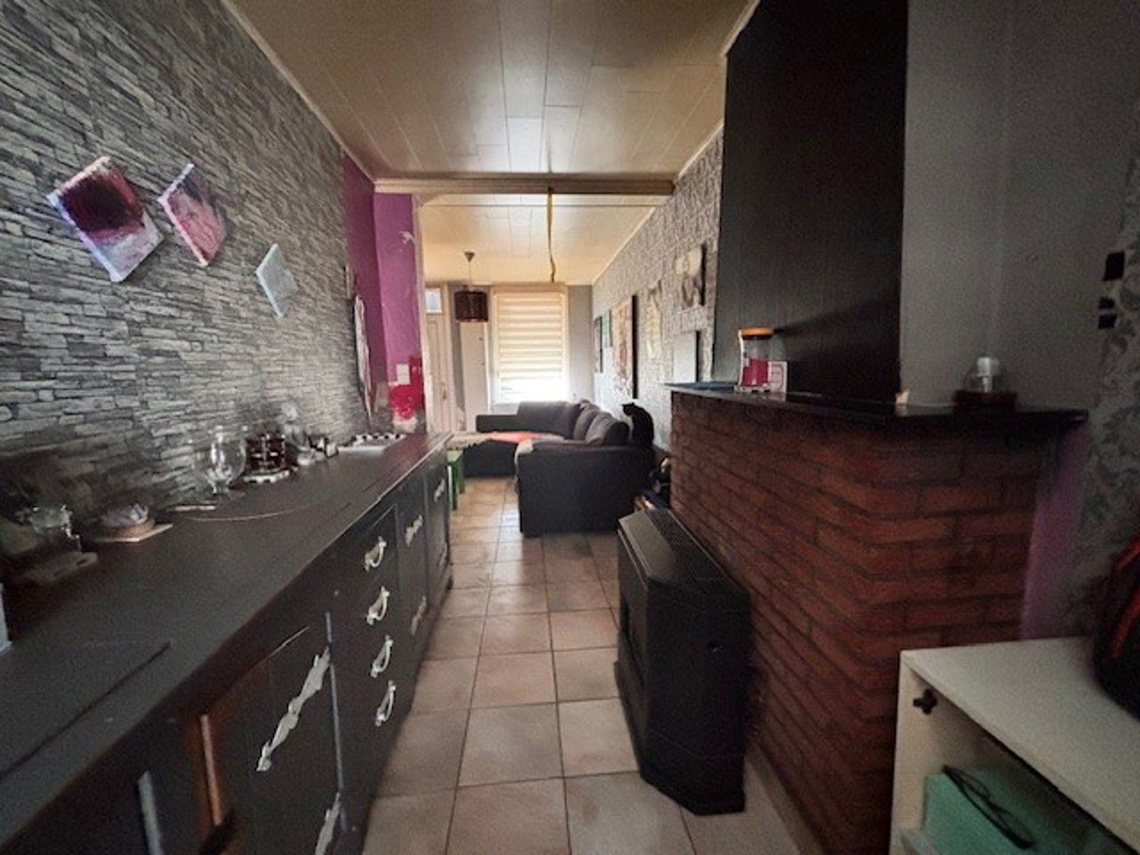 Half open bebouwing in het centrum van Tielt.  foto 3