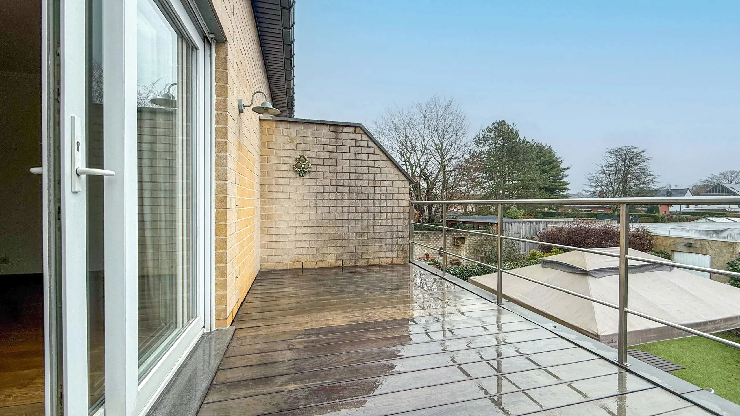 Gezellig duplex appartement met terras en garagebox in HZ! foto 24