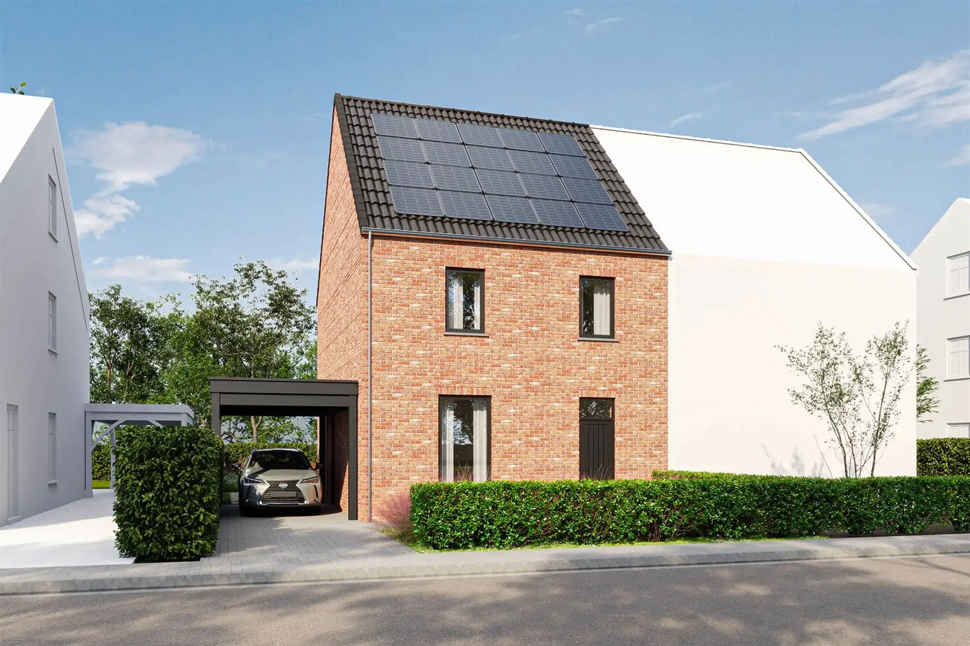 NIEUWBOUWWONING OP 1384M2 OP TOPLIGGING TEGEN NATUURGEBIED! foto {{pictureIndex}}