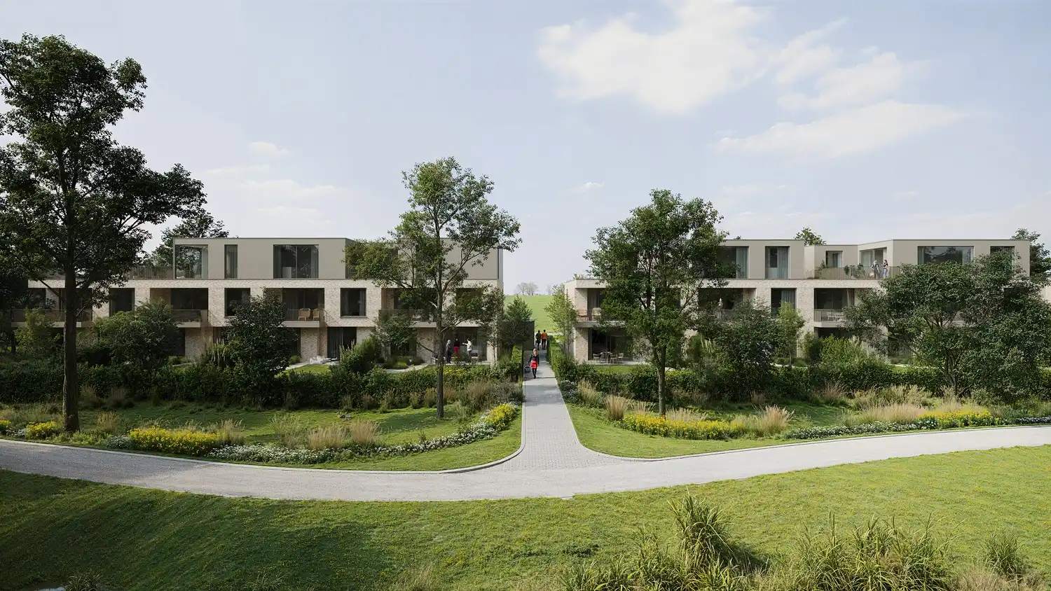 Nieuwbouwappartement, eerste verdieping, in een prachtige parkomgeving foto 18
