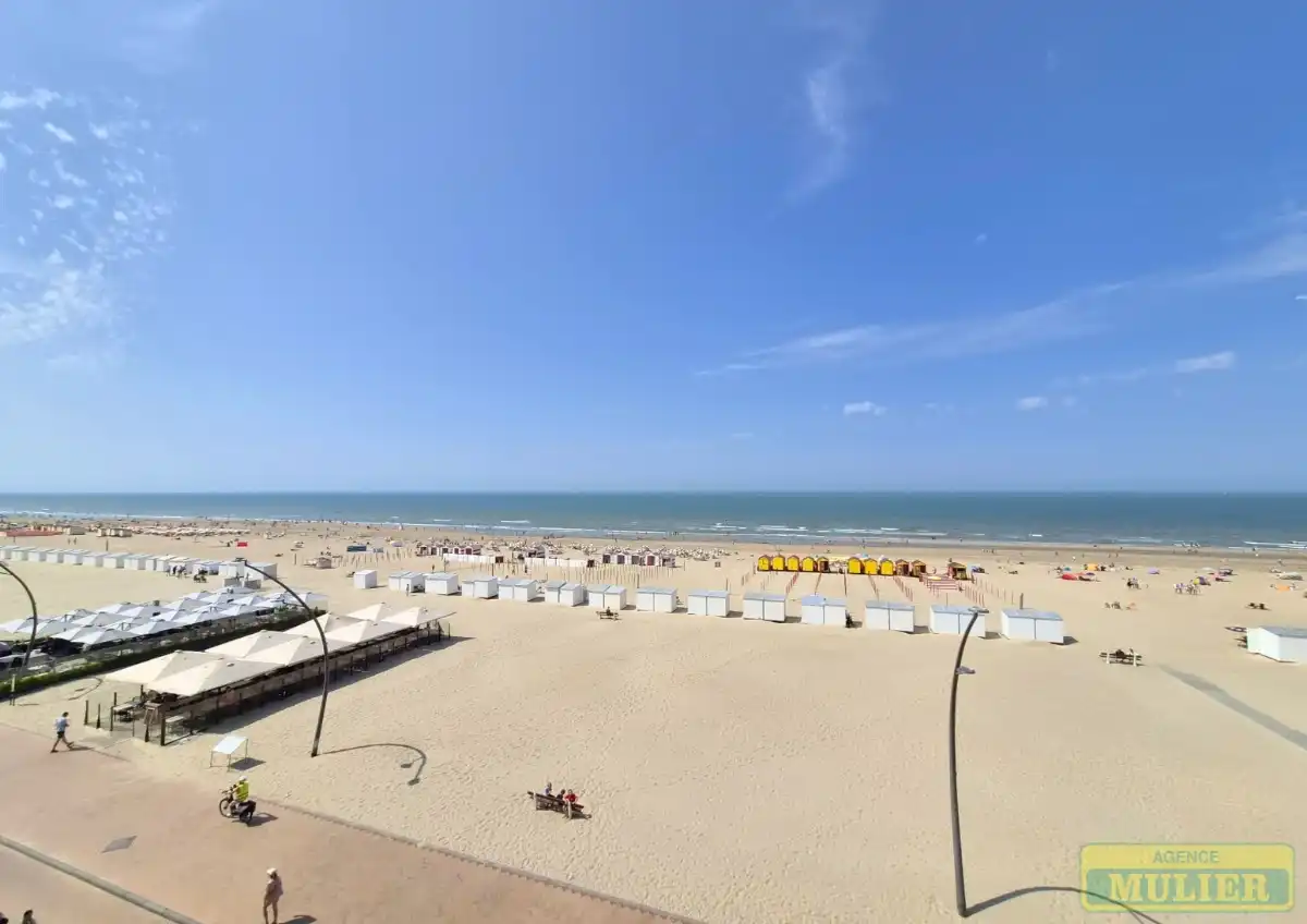 APPARTEMENT MET FRONTAAL ZEEZICHT TE KOOP TE DE PANNE foto 14