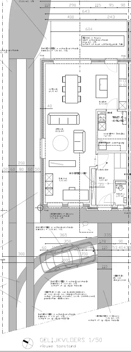 Ruime woning, rustig gelegen - Lot 3 (Links) foto 11