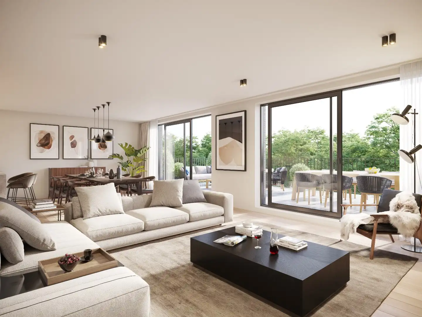 Luxueus nieuwbouwappartement met 3 slaapkamers, 2 badkamers & XXL Terras foto 3