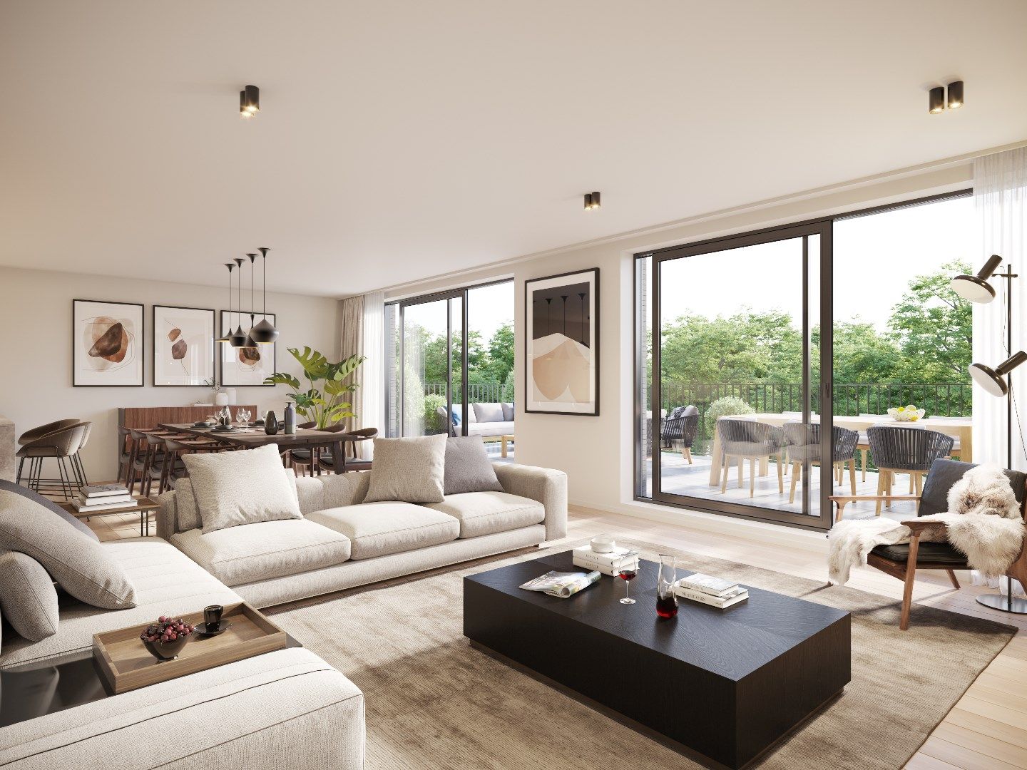 Luxueus nieuwbouwappartement met 3 slaapkamers, 2 badkamers & XXL Terras foto 3