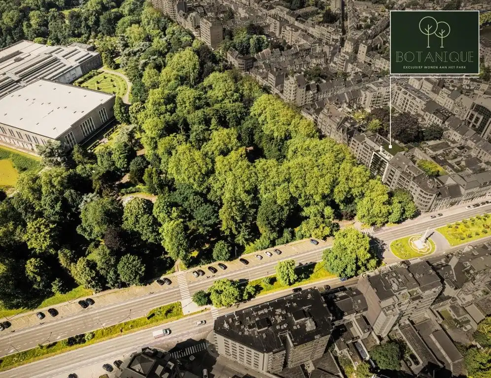 Botanique. Synoniem voor exclusief wonen aan het Citadelpark in Gent. foto {{pictureIndex}}