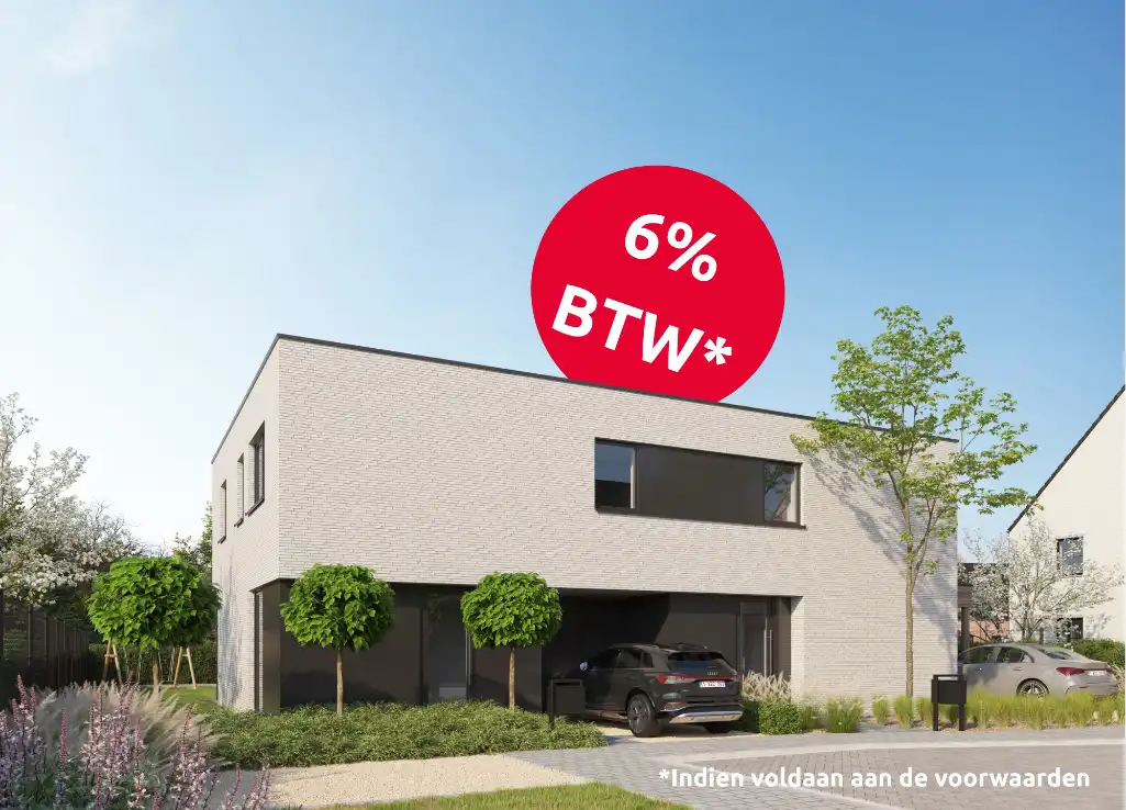 Izegem, nieuw te bouwen Half open woning - BTW 6%* foto {{pictureIndex}}