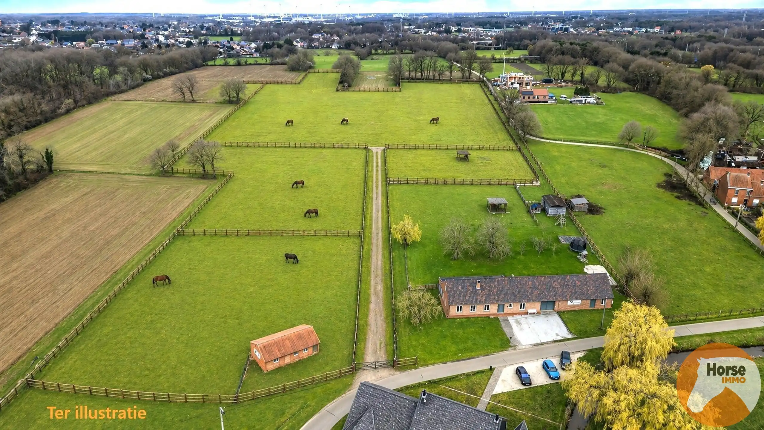 Hoofdfoto van de publicatie: PAAL - Landelijk doch centraal gelegen langgevelhoeve op 5ha2 
