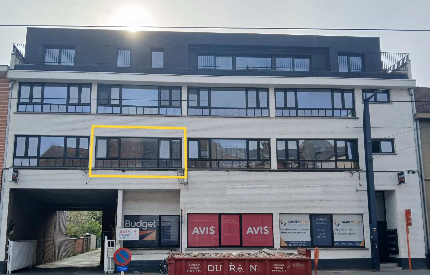 Gezellige studio nabij station Gent-Sint-Pieters foto {{pictureIndex}}