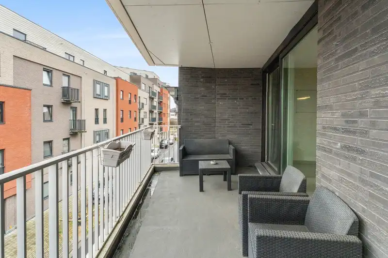 Nabij centrum Roeselare : recent  2 slaapkamers en twee terrassen in de Residentie El Palmar. Totale oppervlakte 138,43 m². foto 15