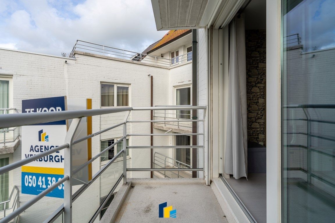 Stijlvolle studio met balkon in rustige setting foto 12