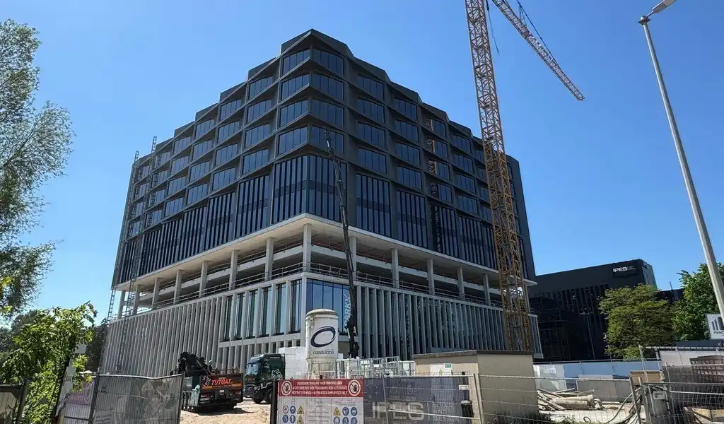 Kantoorruimte te huur in nieuwbouwproject Ouverture tegenover KBC toren te Gent foto 16