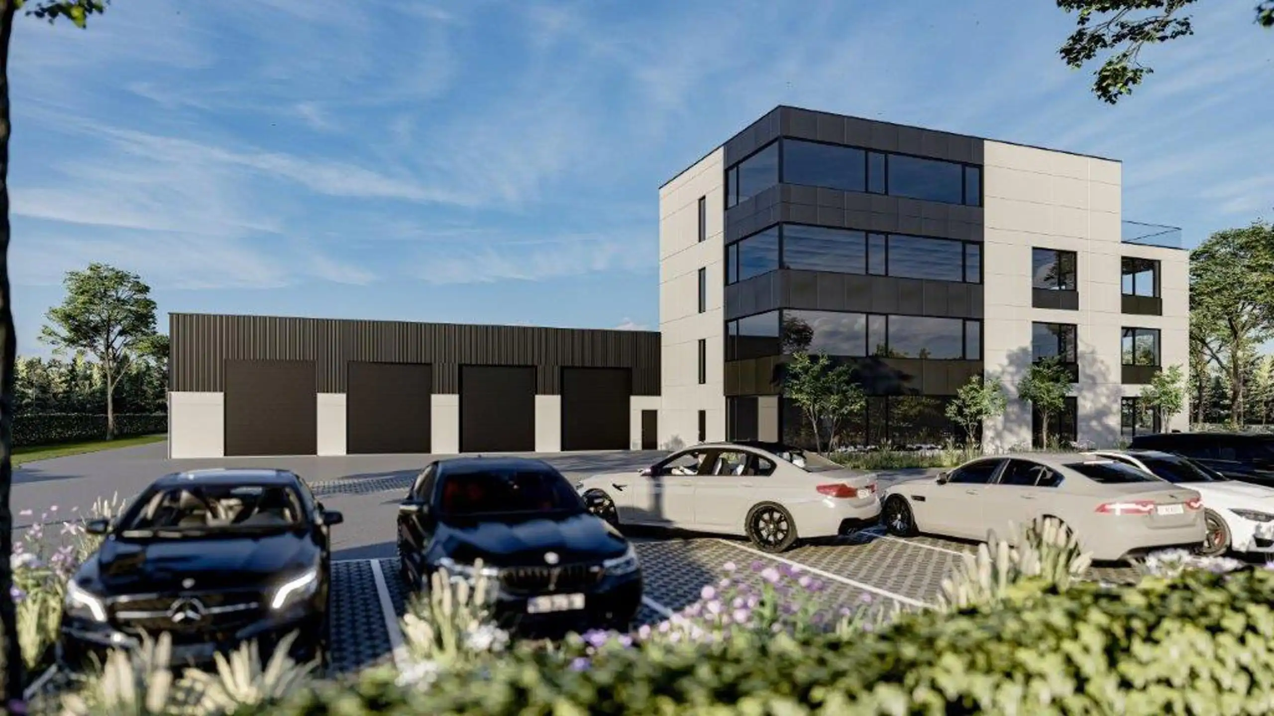 BEDRIJFSGEBOUW OP MAAT te Genk-Noord foto {{pictureIndex}}