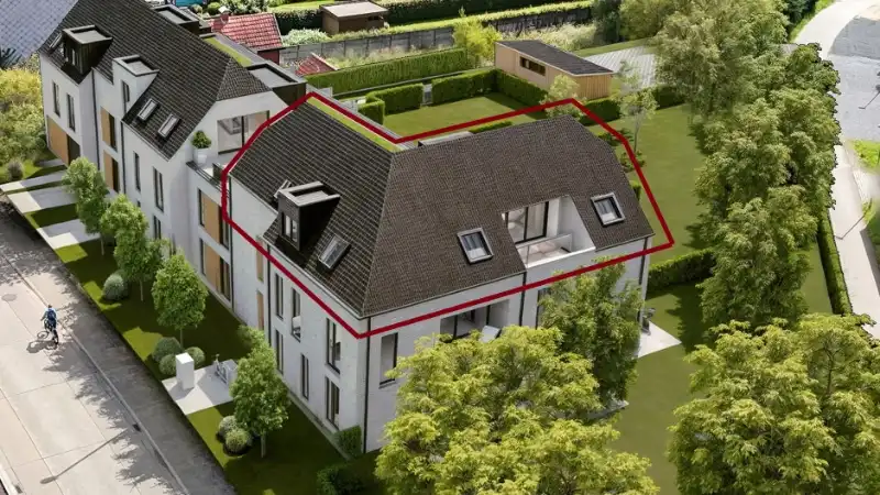 Penthouse nieuwbouw 141m² met terras 8m² op het westen foto 7
