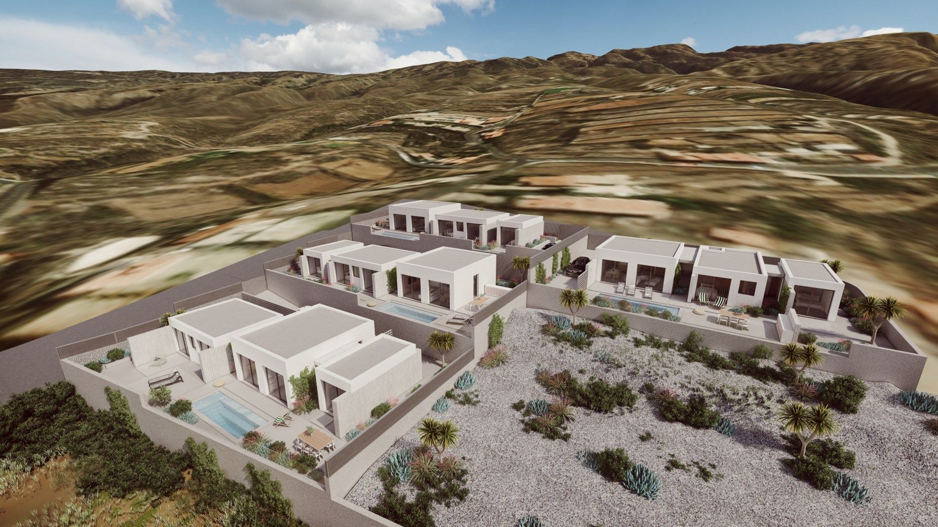 Nieuwbouw villa's in Tenerife te El Pozo Guia de Isora foto 4