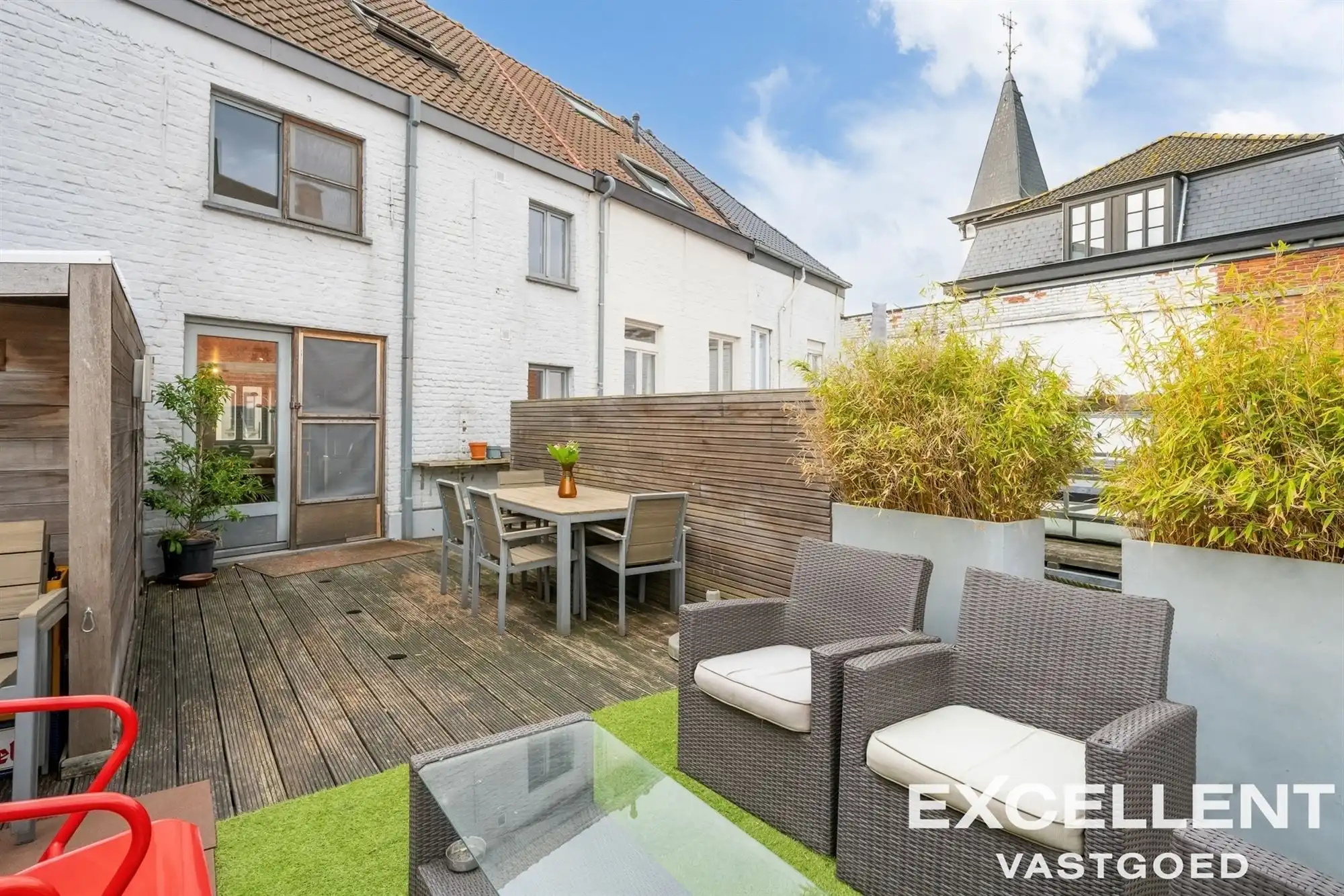 Appartement met ruim terras centrum Deinze  foto 10