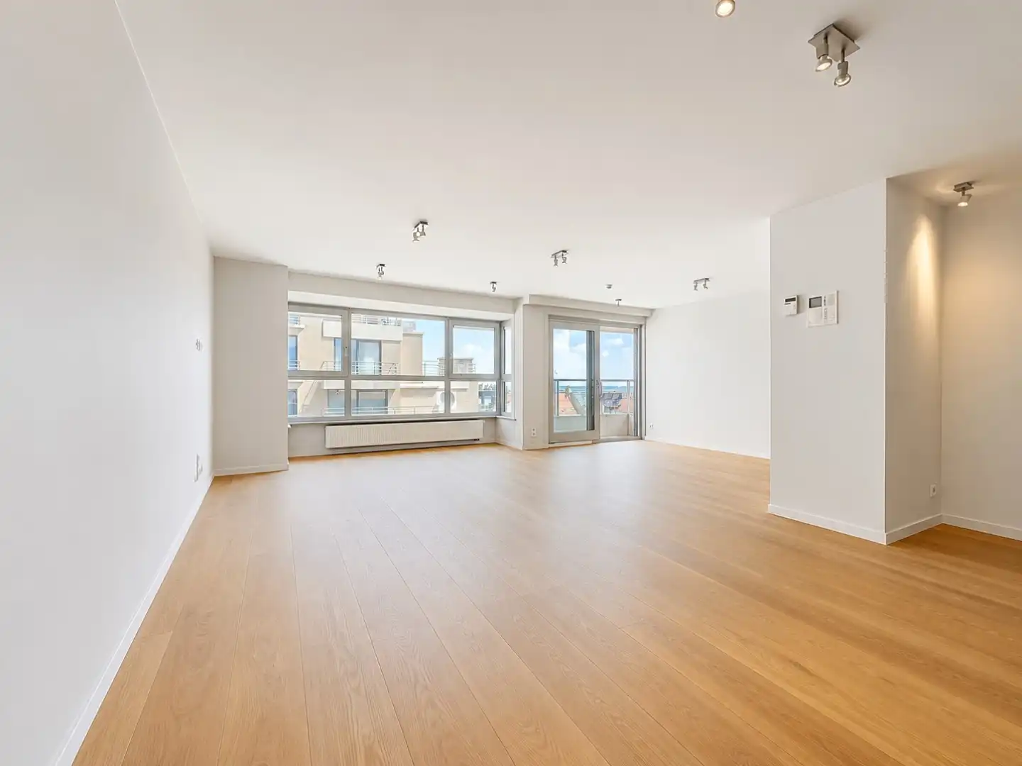 Penthouse met zijdelings zeezicht en panoramisch uitzicht over Nieuwpoort foto 3