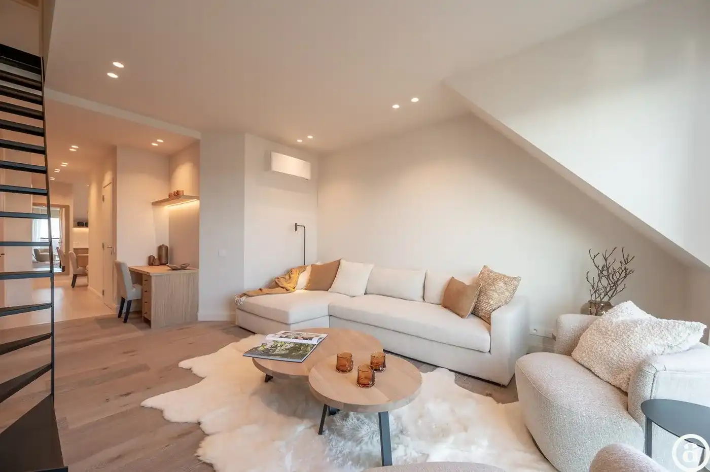 Nieuwbouw duplex-appartement met airco te Zoute (Kustlaan)   foto 12