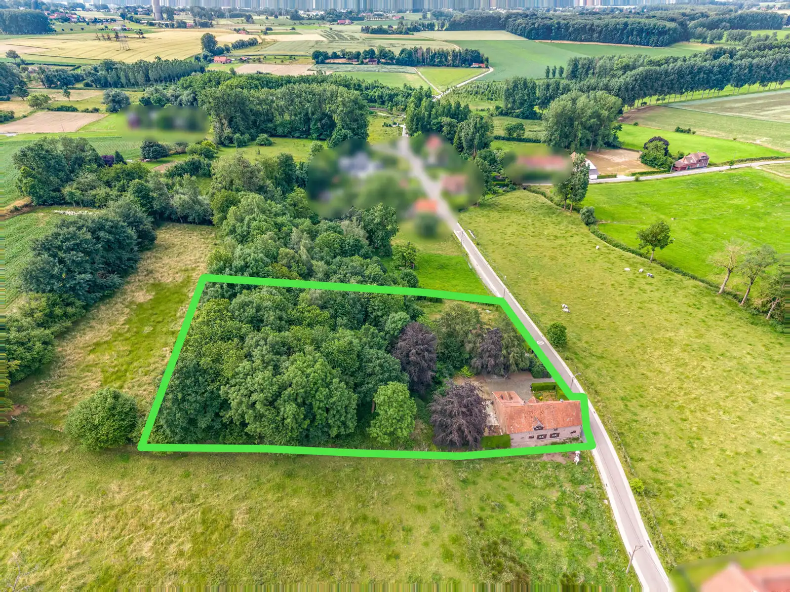 Prachtig gelegen eigendom met grond en bos foto 4