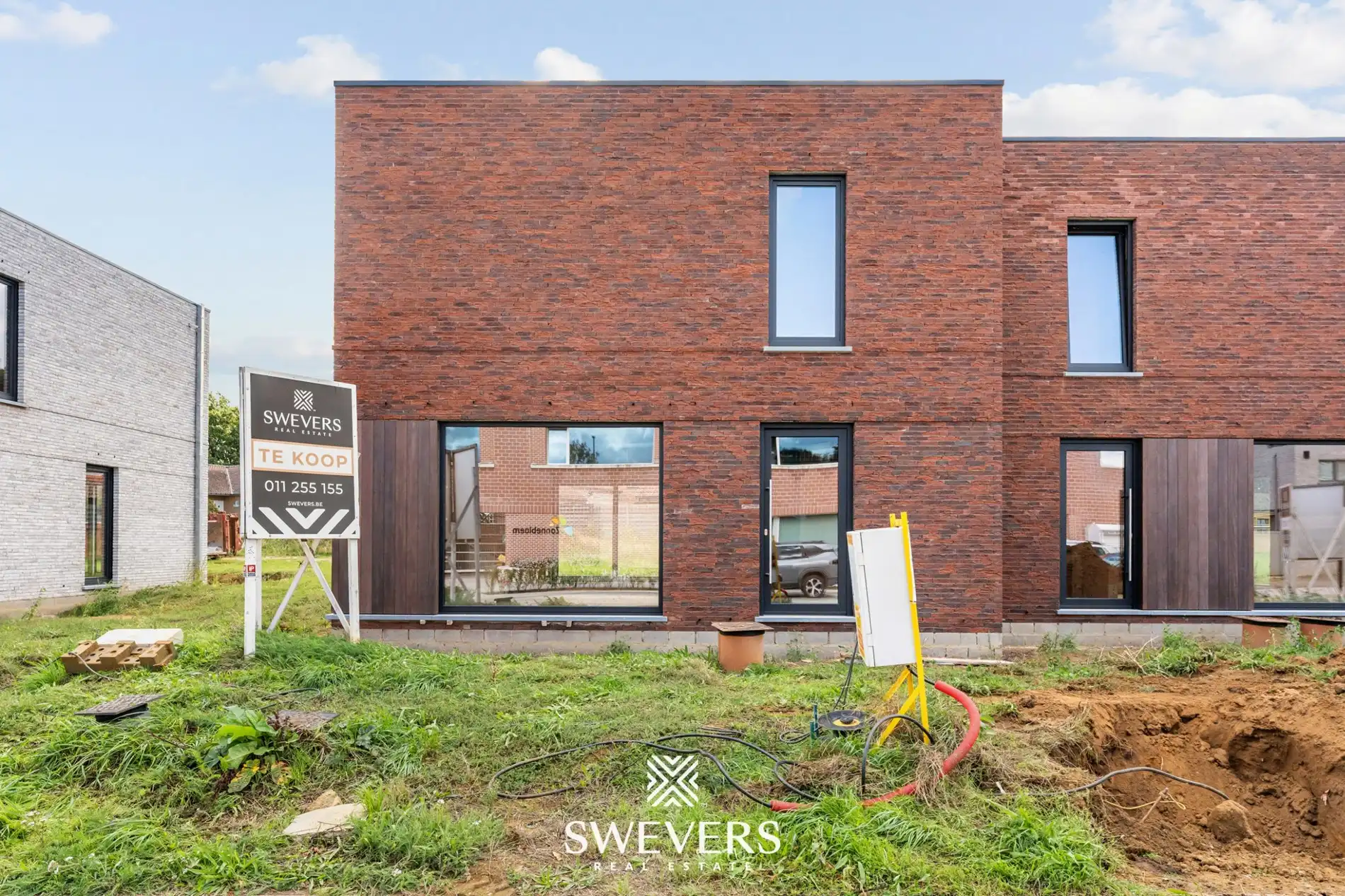 Strakke energiezuinige nieuwbouwwoning in het rustige Lummen foto 10