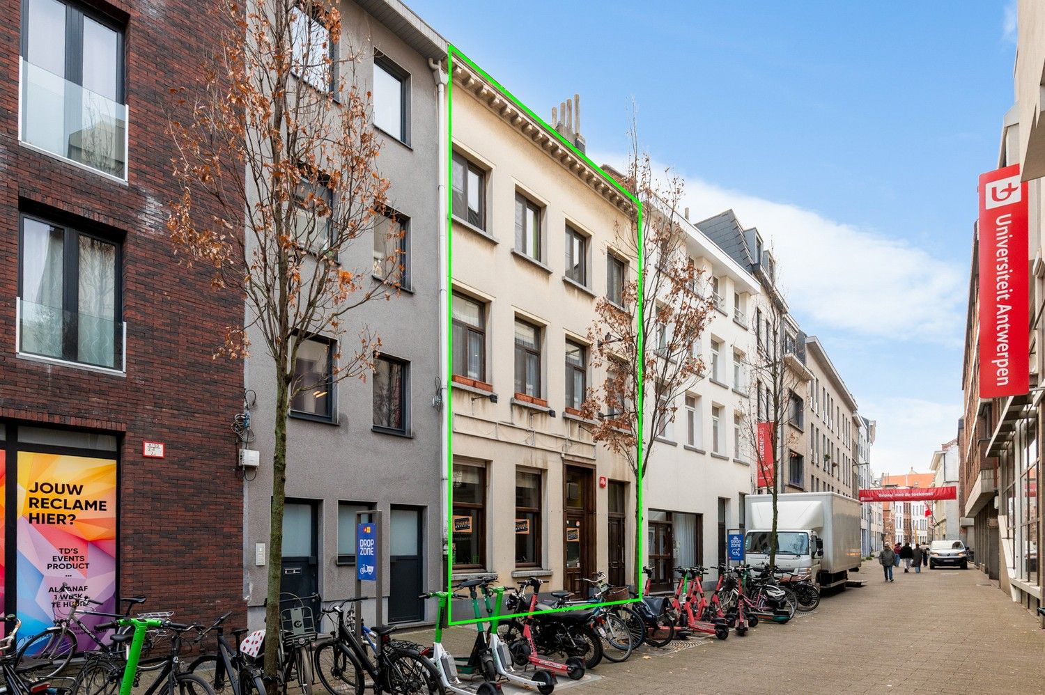 Handelshuis met restaurant en woning in centrum Antwerpen! foto {{pictureIndex}}