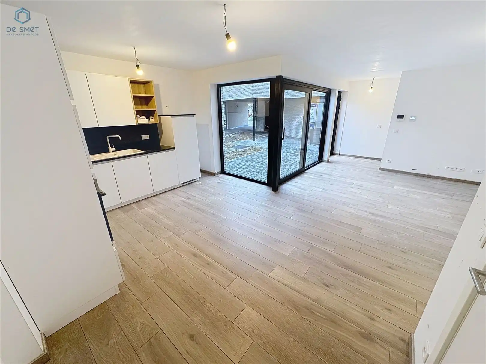 Modern gelijkvloers nieuwbouwappartement met 2 slaapkamers, terras & topafwerking centrum Zandbergen foto 2