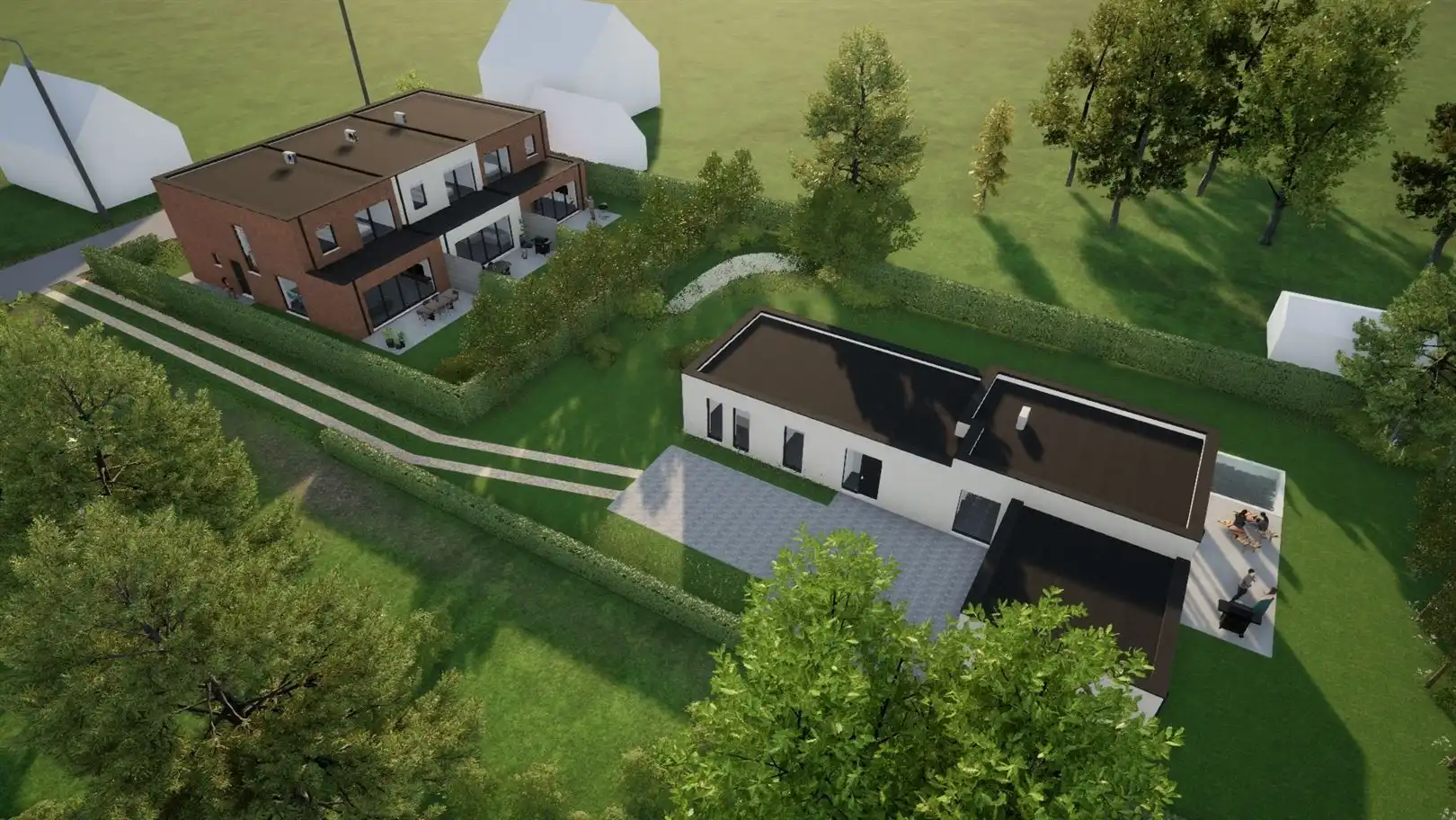 Half open bebouwing foto 3