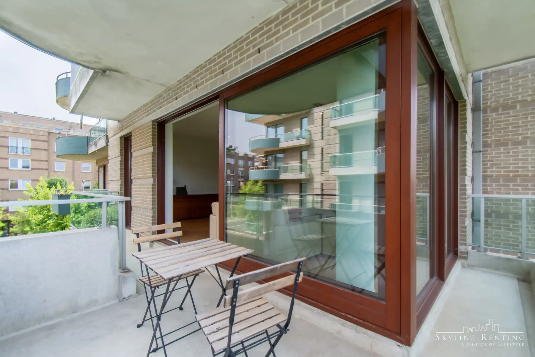 2 kamer appartement met mooi terras (Stockel) foto 8
