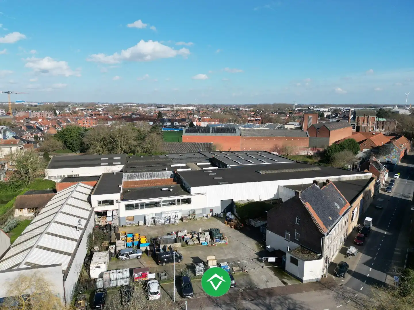 Projectzone van 7635 m² op een uiterst gunstige ligging te Roeselare foto 3