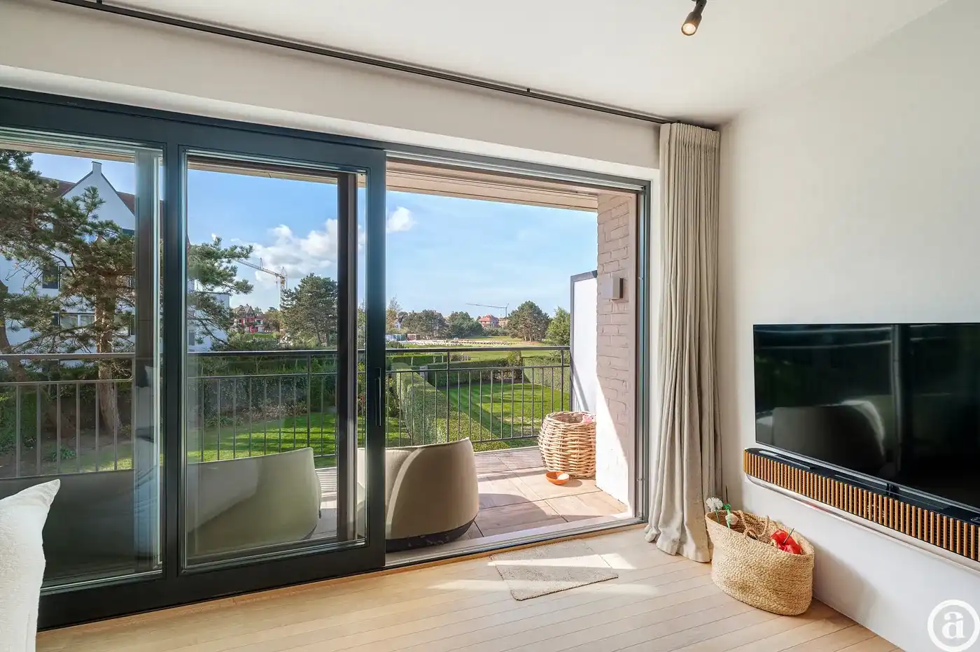Lumineus appartement met fantastisch open zicht op de Approach Golf in het Zoute. foto 7