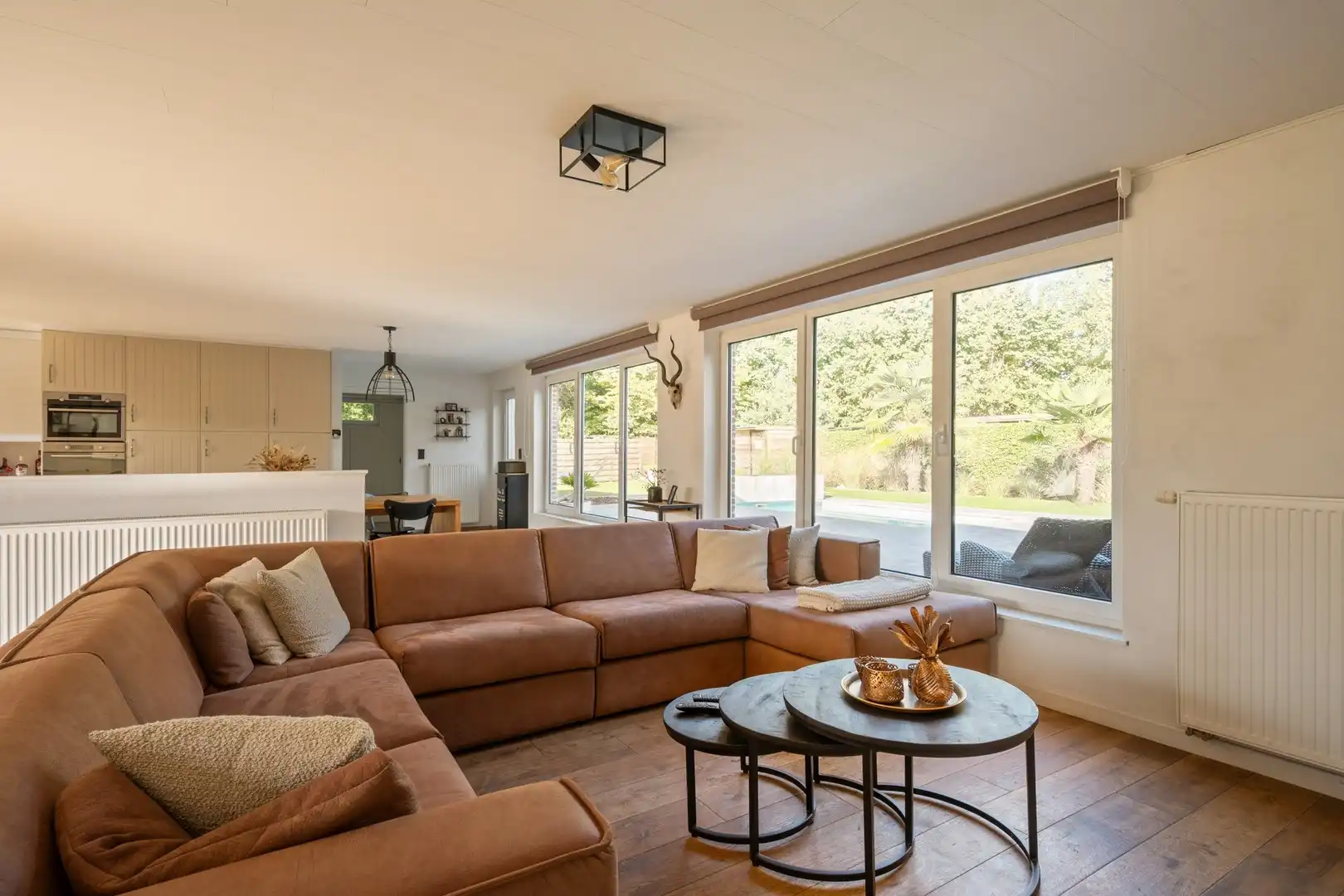 Instapklare en energiezuinige villa met zwembad en loods aan de voet van de Vlaamse Ardennen met heel veel privacy foto 5