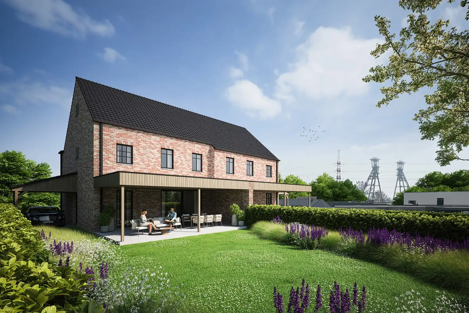 Nieuwbouw Pastorijwoning te koop in de Kruisstraat, Houthalen-Helchteren foto {{pictureIndex}}