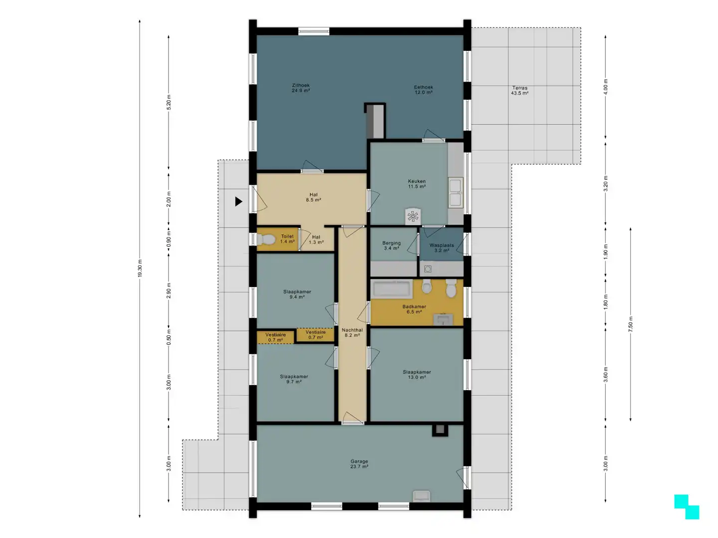Charmante bungalow in het groene Oosterzele foto 29