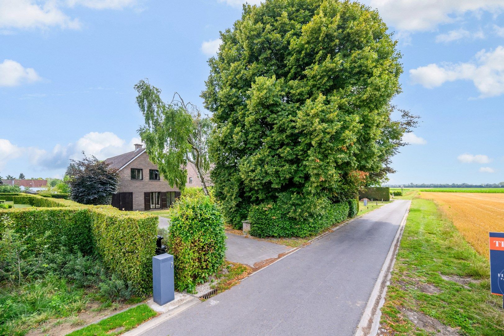 Te renoveren villa met idyllisch zicht op akker en boomgaard met INSTELPRIJS foto {{pictureIndex}}
