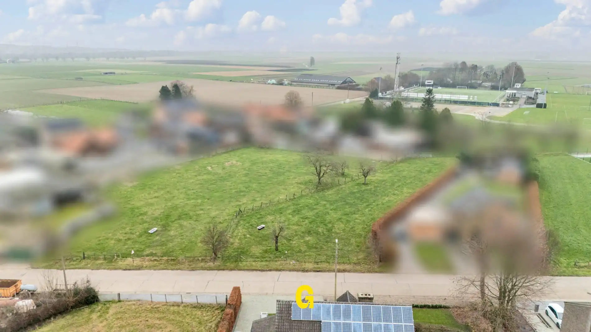 Ruim bouwperceel voor halfopen bebouwing op 9a 96ca te Mopertingen, grenzend aan agrarische zone foto 4