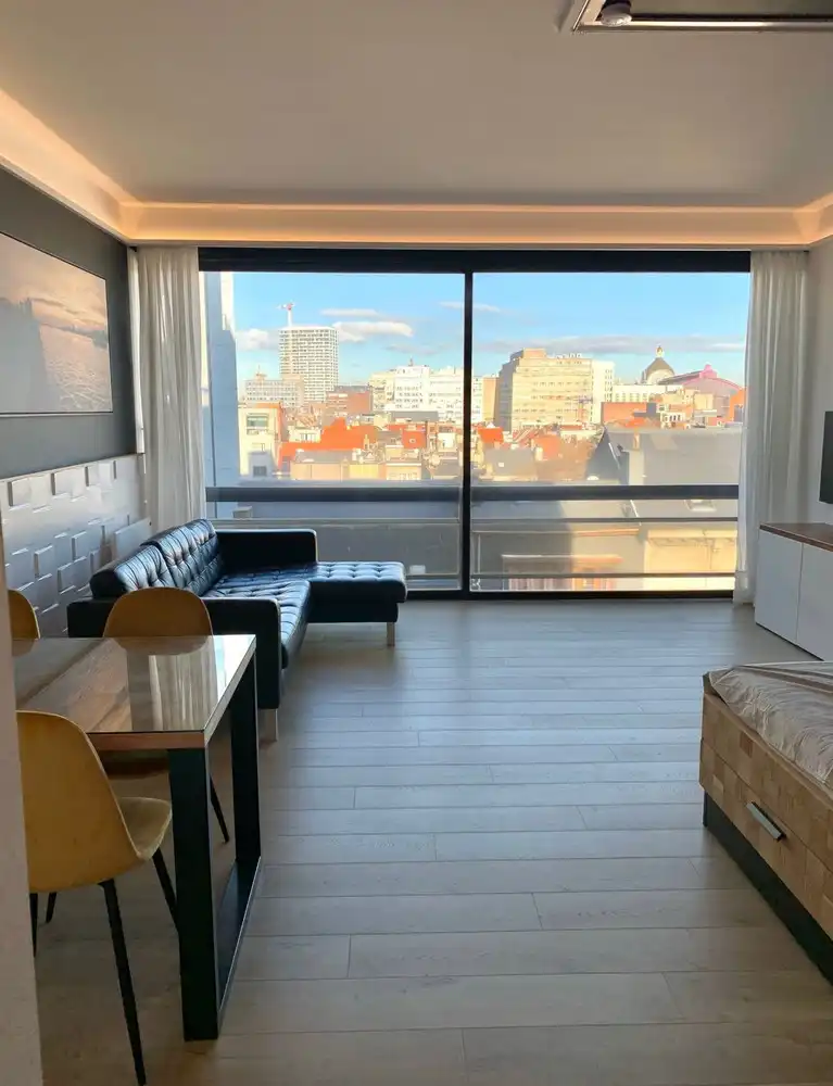 MATCHED: kevin@wellimmo.net voor meer info! Instapklare, steeds goed verhuurde en gemeubelde studio (42m²) op toplocatie aan het Stadspark met gunstig EPC (222Kw/m²)! foto 3