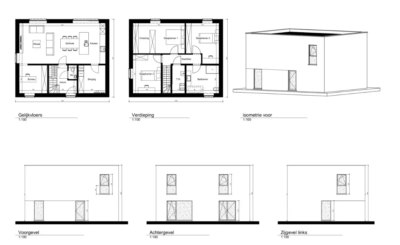Nieuwbouwwoning, open bebouwing, 3 slpk, 12a, idyllisch gelegen te Gors-Op-Leeuw foto 4
