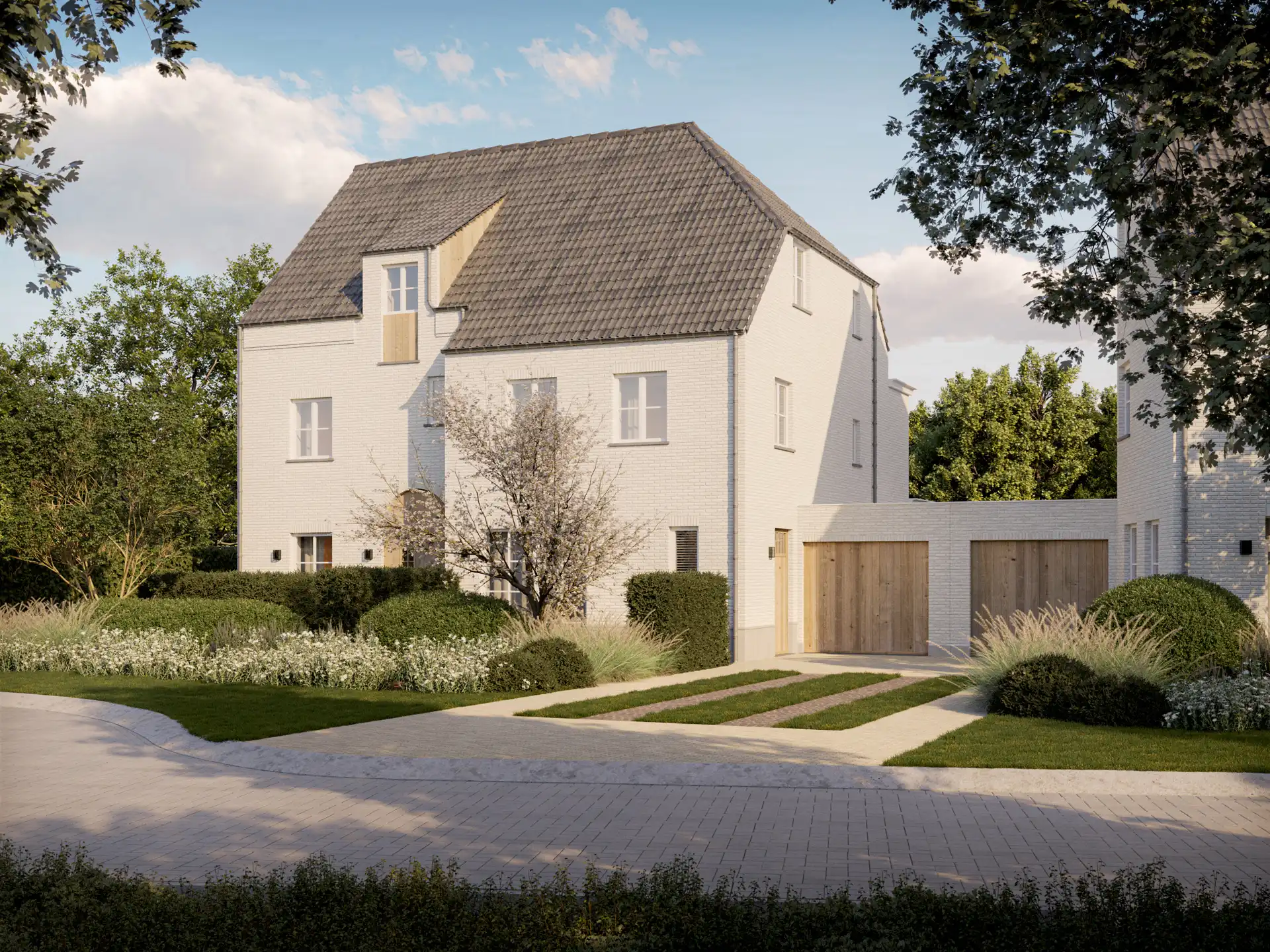 Luxueuze nieuwbouwwoningen op top locatie te Hoogstraten! foto {{pictureIndex}}