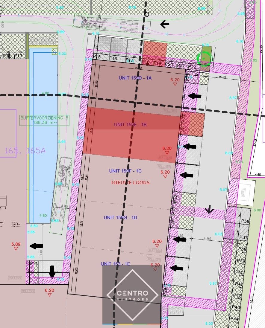 Kwalitatief en goed geïsoleerd NB MAGAZIJN (200,5m²) inclusief 4 private parkeerplaatsen op ambachtelijke zone te Oostkamp! foto 8