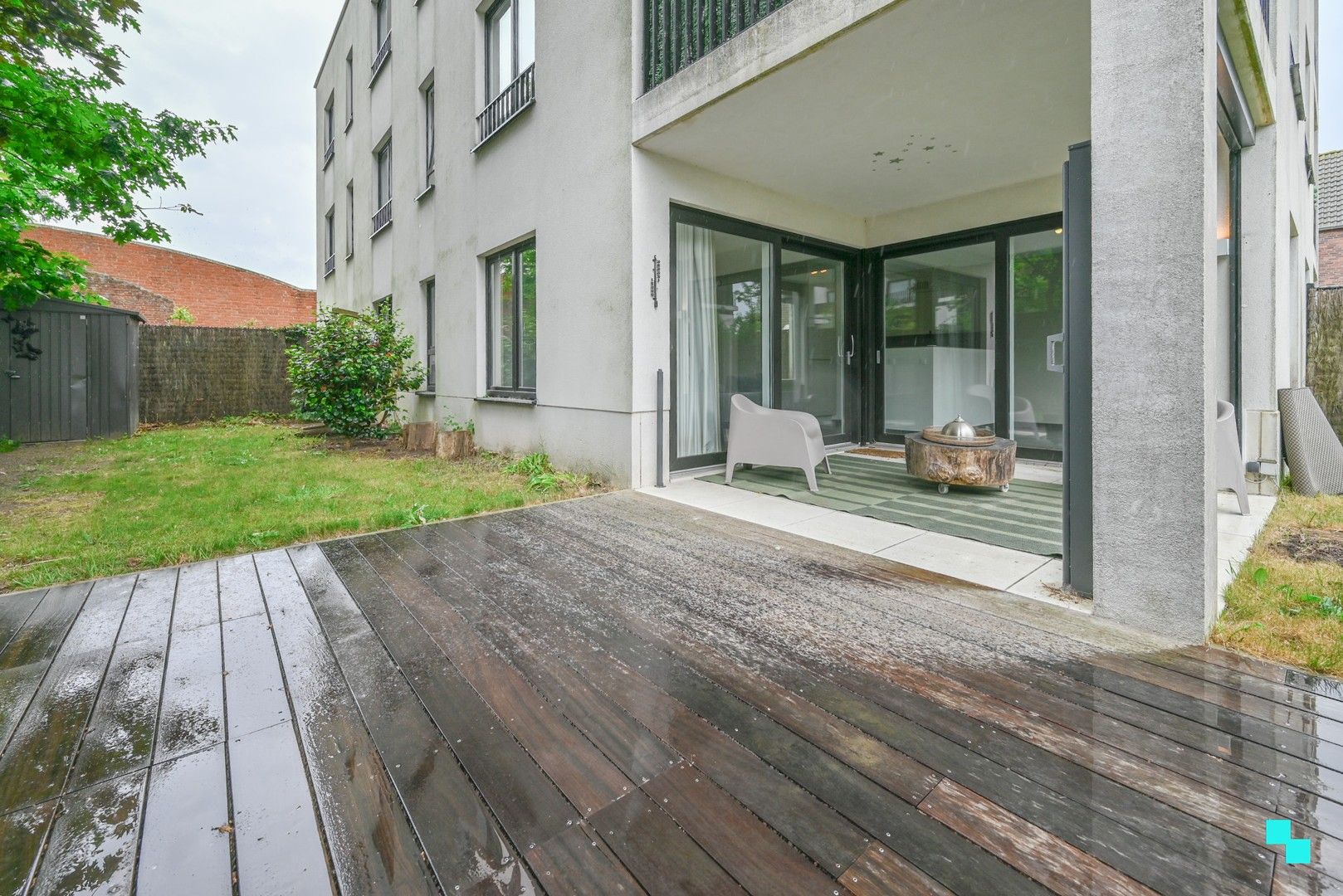 Energiezuinig tweeslaapkamer appartement met tuin te Izegem foto 29