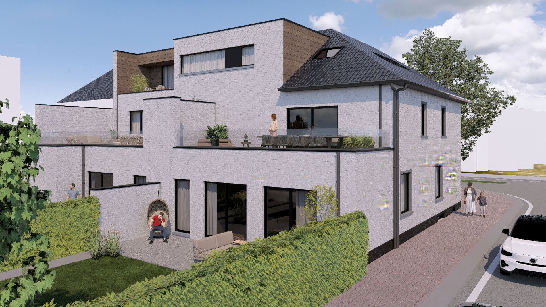 Nieuwbouwappartement op de 2de verdieping van 143,43m² met terras foto 4