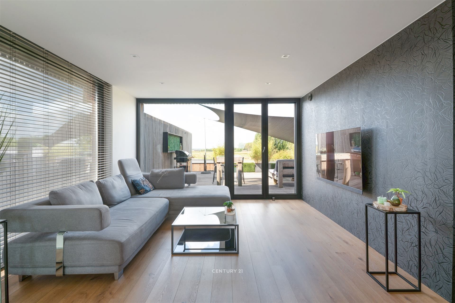 Moderne energiezuinige woning met uniek uitzicht in Gavere foto 9