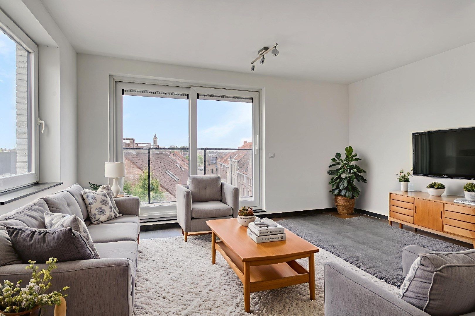 Recent instapklaar appartement met zonneterras en staanplaats in Roeselare foto 2