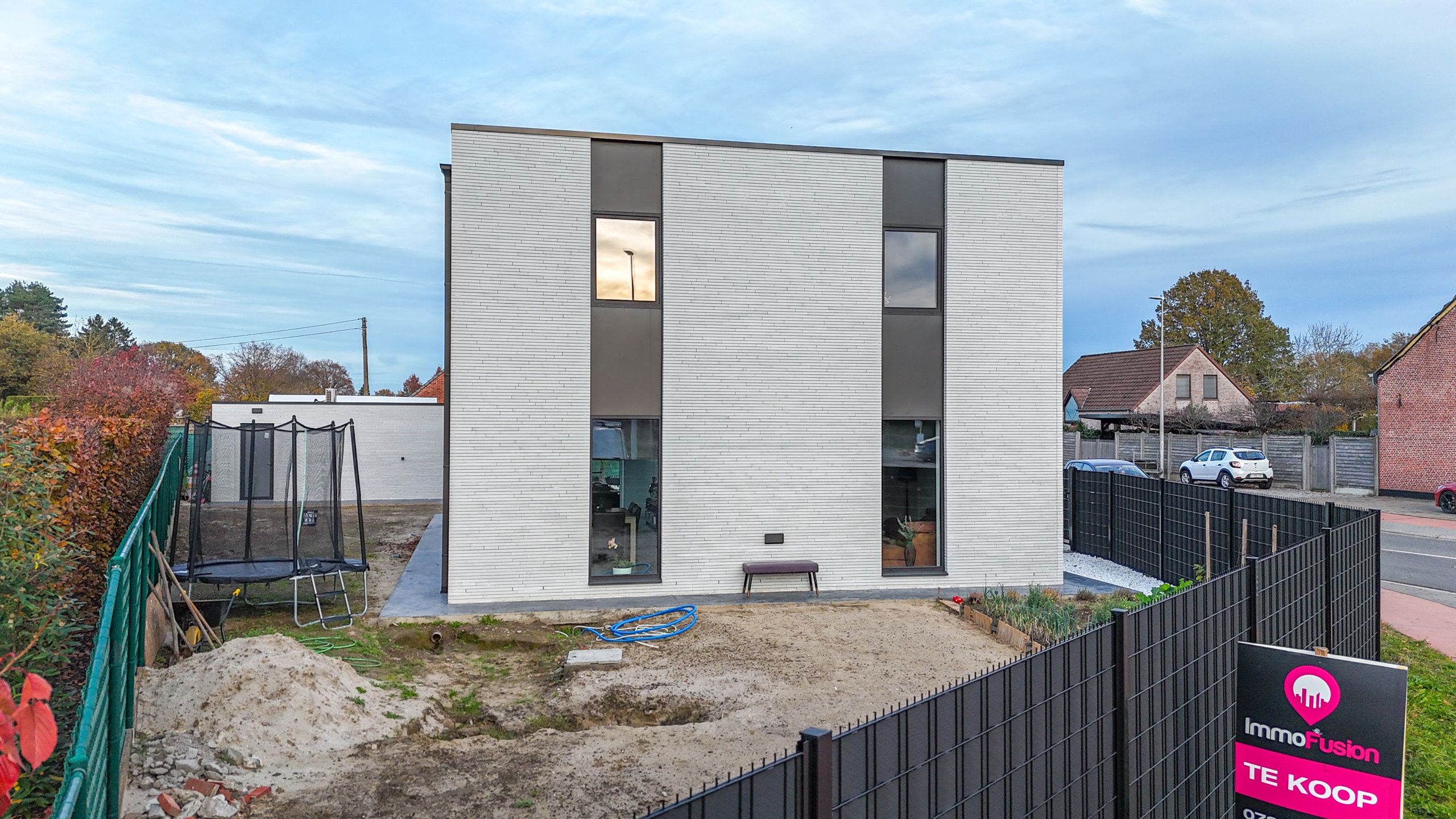 Nieuwbouw open bebouwing van 163m² met 3 slpks te Koersel! foto 38