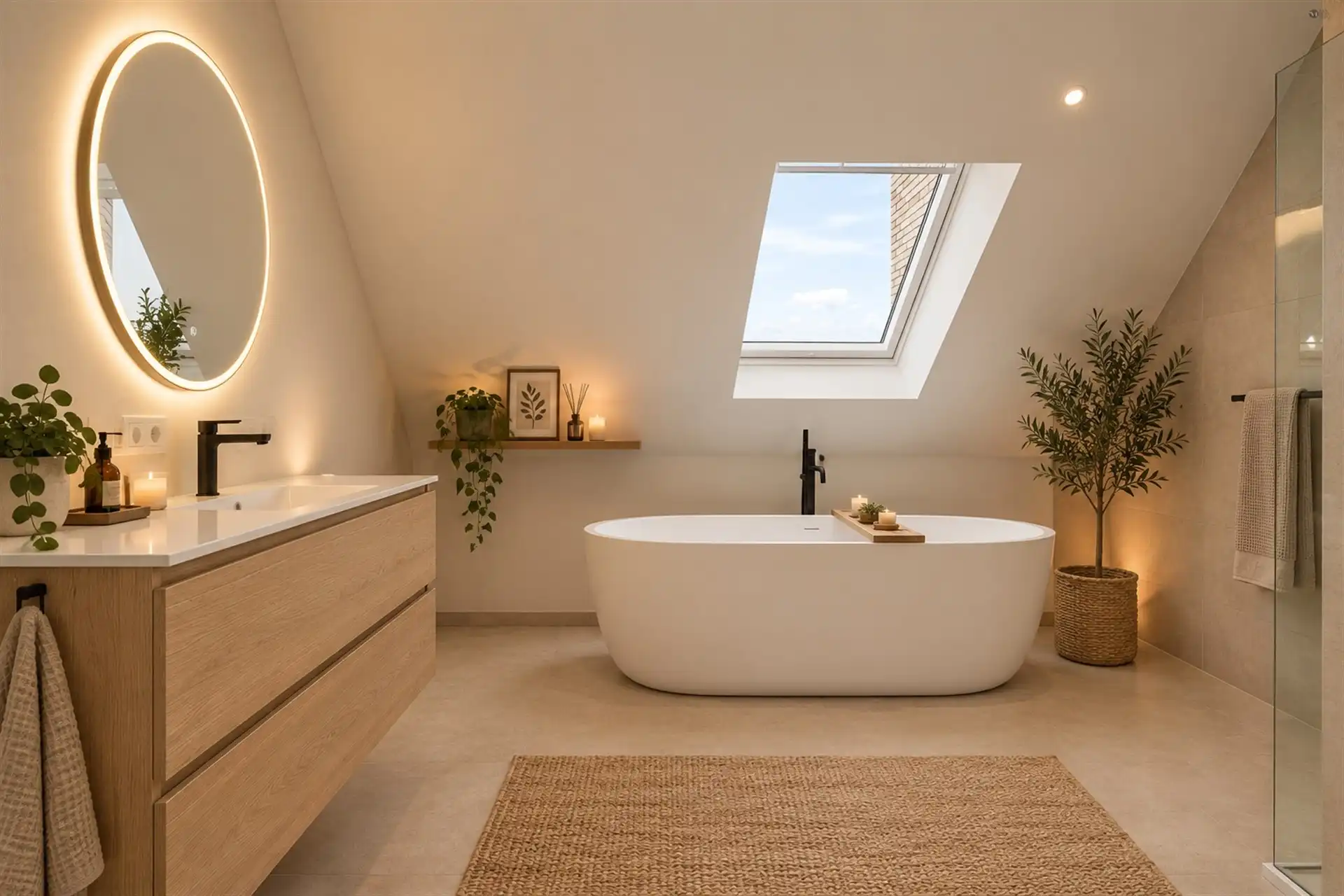 Ruim dakappartement met prachtig zicht op groen foto 13