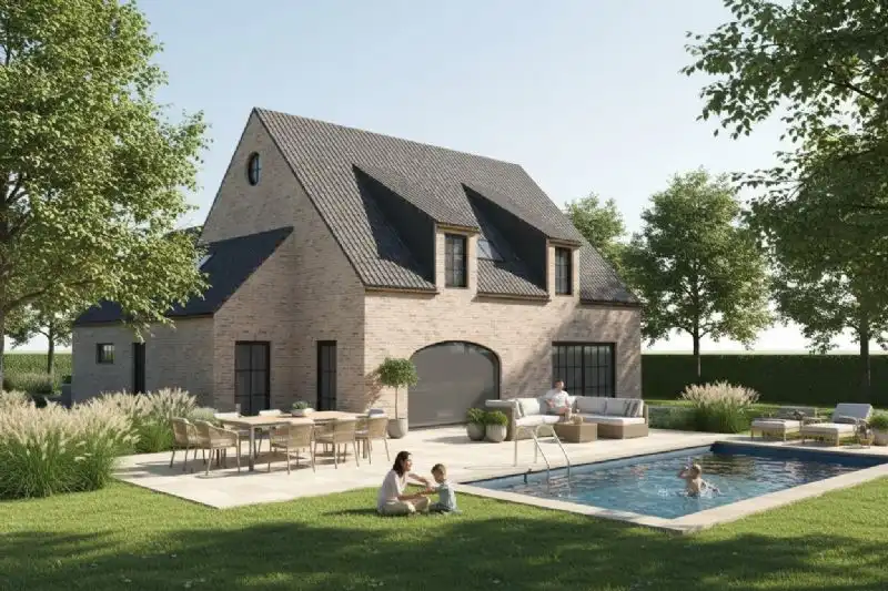 Nieuw te bouwen alleenstaande woning te Staden. foto 3