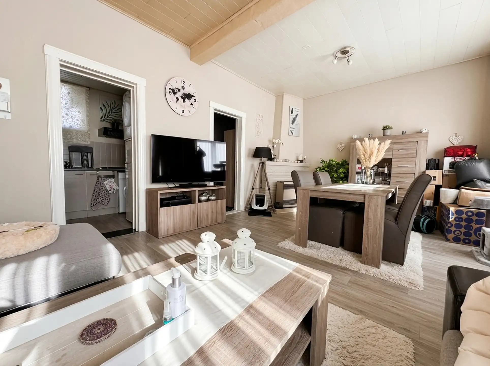 lichtrijke 1-slaapkamerappartement foto 2