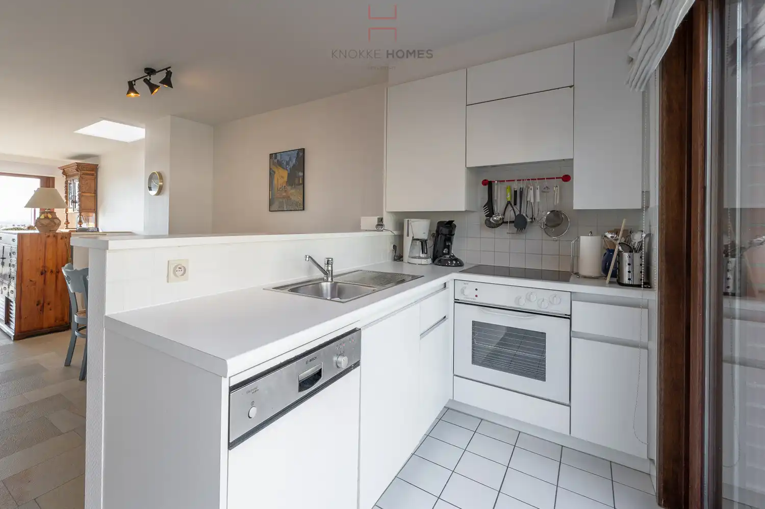 Duplexappartement met groot terras en open zicht over de minigolf en de villa's in Duinbergen foto 13