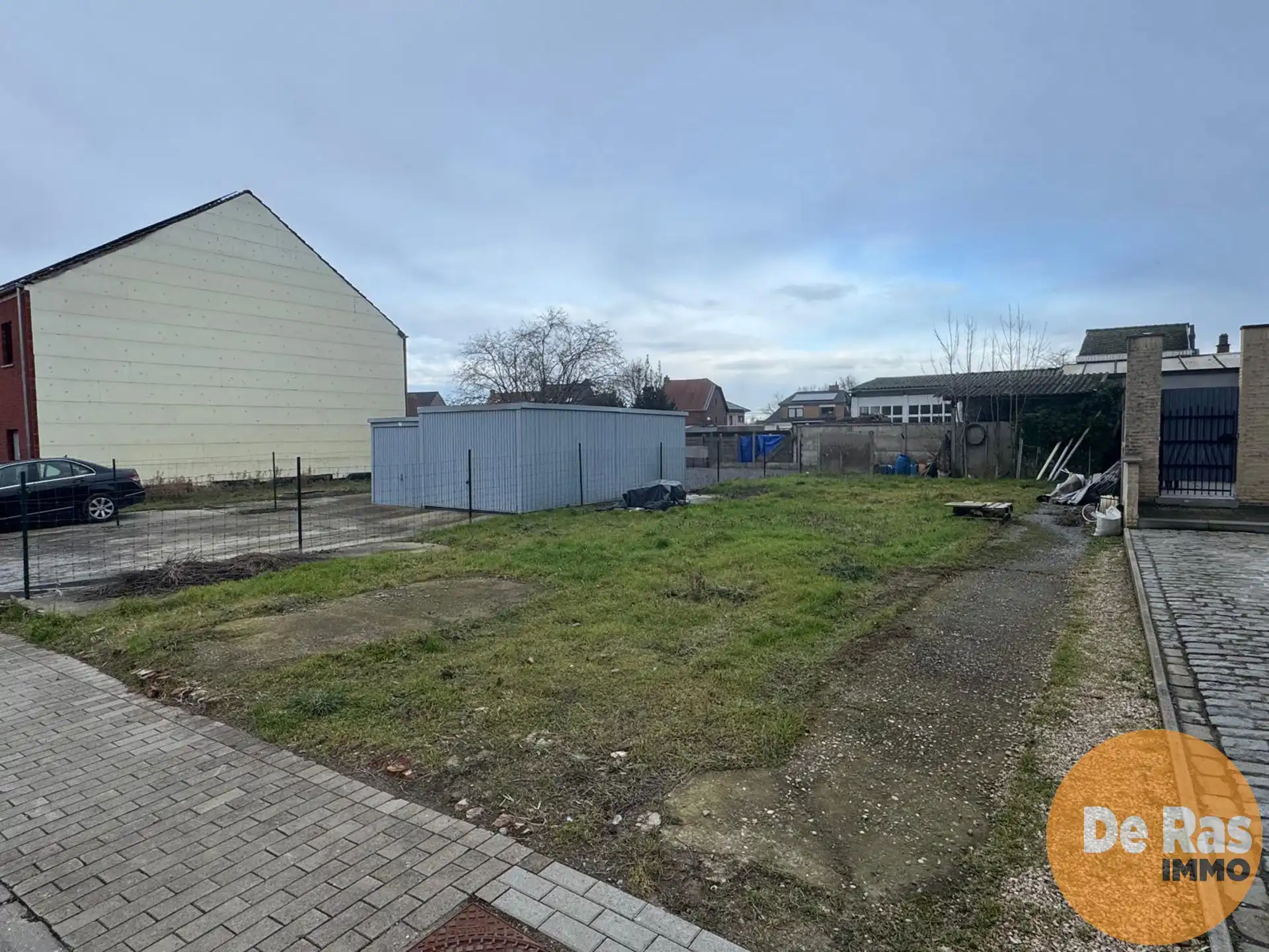 HELDERGEM - Bouwgrond voor halfopen bebouwing  foto 2