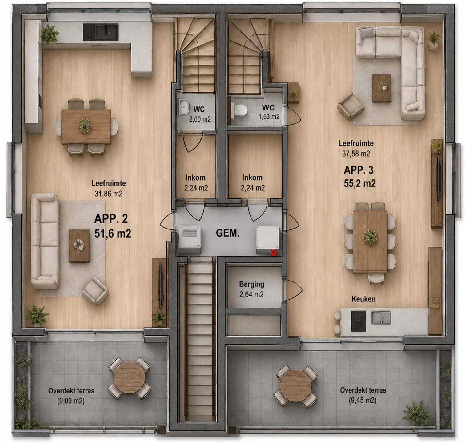 Uitzonderlijk nieuwbouwappartement tussen Bokrijk en Boxberg foto 7